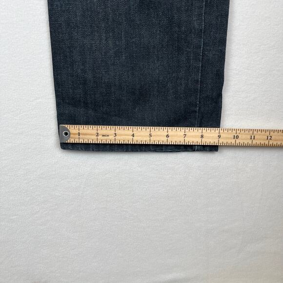 VTG Levis Jeans Mens 38x30 Blue 514 Regular Straight Mid Rise Dark Wash Denim - Picture 8 of 11